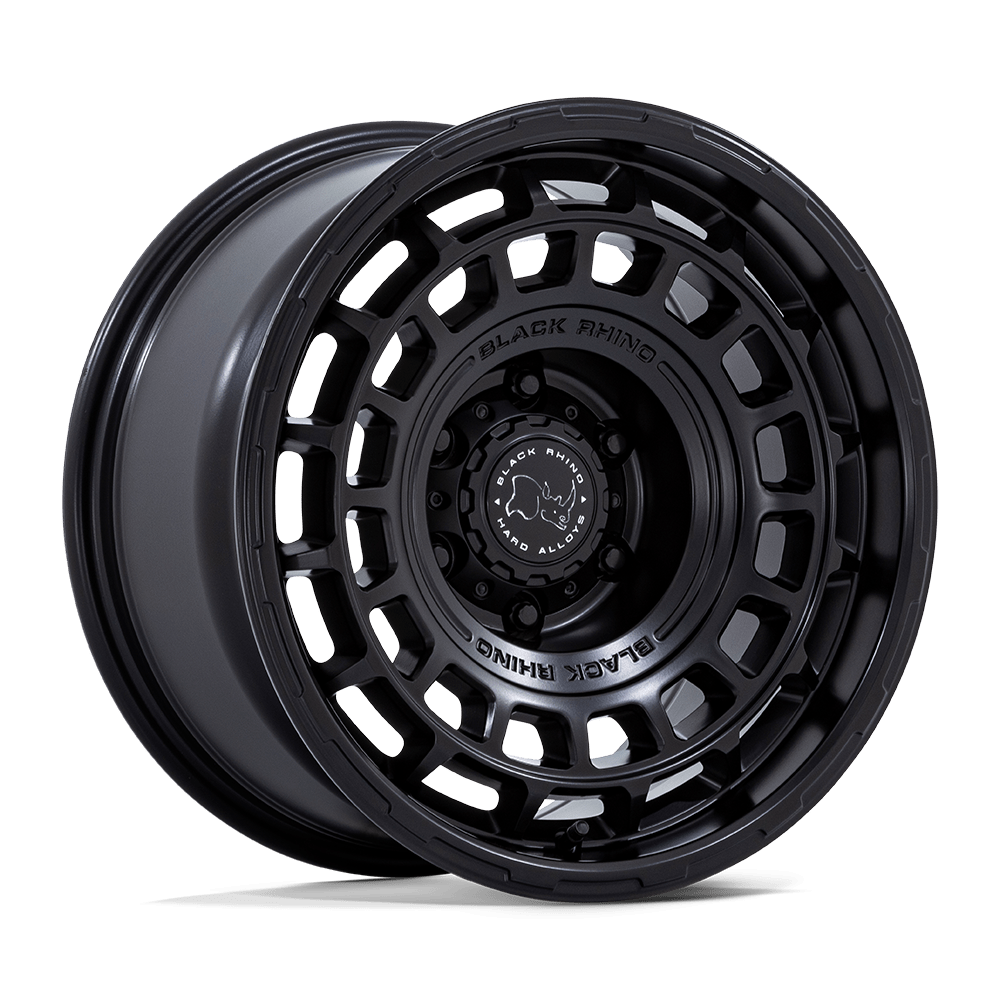 17x8.5 Black Rhino BR024 Awol Matte Black Wheel 6x5.5 Bolt Pattern -10 Offset