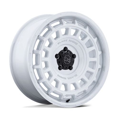 20x8 5 black rhino hard alloys br024 awol gloss white wheel 6x5.5 bolt pattern 12mm offset