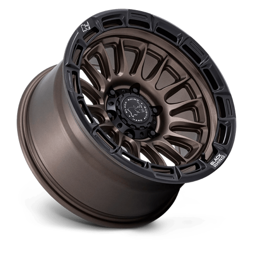 17x9 black rhino hard alloys br025 rival burnt bronze w matte blk lp wheel 6x5.5 bolt pattern 1mm offset