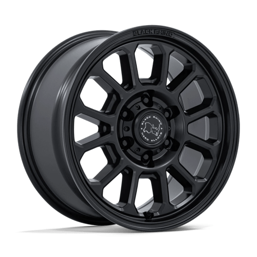 17x8 black rhino hard alloys br033 alta matte black wheel 6x5.5 bolt pattern 32mm offset