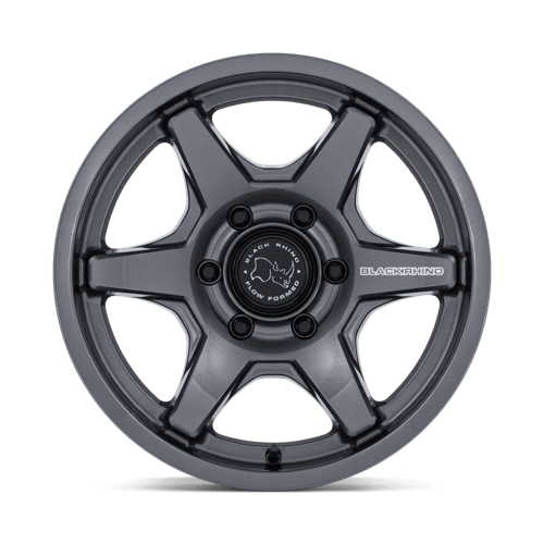 17x8 5 black rhino hard alloys br035 kuma gloss gunmetal wheel 6x5.5 bolt pattern 25mm offset