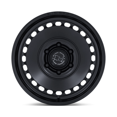 17x8 5 black rhino hard alloys br036 basin matte black wheel 6x5.5 bolt pattern 0mm offset