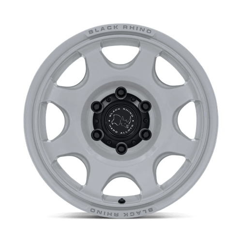 17x8 5 black rhino hard alloys br037 tembo grayspace wheel 6x5.5 bolt pattern 25mm offset