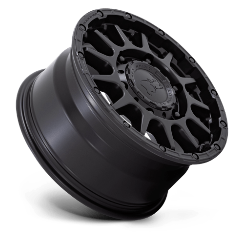 16x8 black rhino hard alloys br003 sequoia matte black wheel 6x5.5 bolt pattern 38mm offset