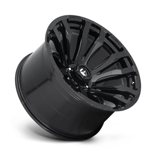 18x9 fuel off-road d675 blitz gloss black wheel 6x5.5 bolt pattern 20mm offset