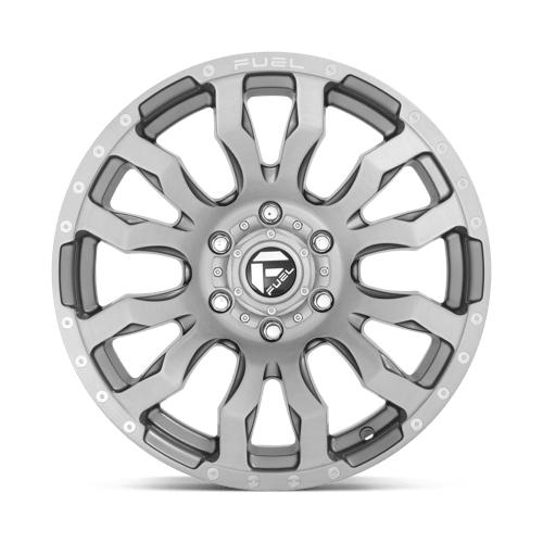 20x10 fuel off-road d693 blitz platinum wheel 6x5.5 bolt pattern 18mm offset