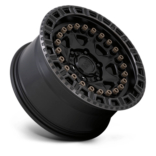 20x9 black rhino hard alloys cbn carbine matte black w mach tint ring wheel 6x5.5 bolt pattern 0mm offset