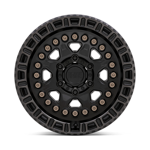 20x9 black rhino hard alloys cbn carbine matte black w mach tint ring wheel 6x5.5 bolt pattern 0mm offset