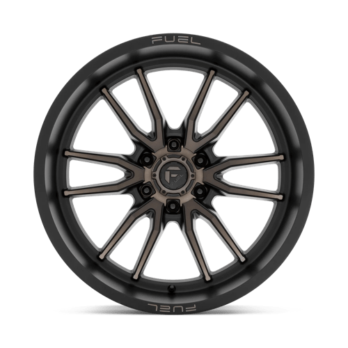 22x10 fuel off-road d762 clash matte black double dark tint wheel 6x5.5 bolt pattern 18mm offset