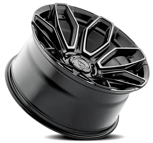 20x10 arena wheel a116 cobra glossy black brushed ddt face clear wheel 6x5.5 bolt pattern 18mm offset