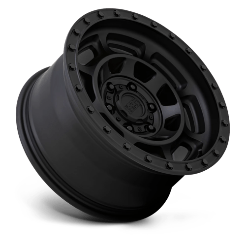 17x8 5 black rhino hard alloys cnv convoy matte black wheel 6x5.5 bolt pattern 10mm offset