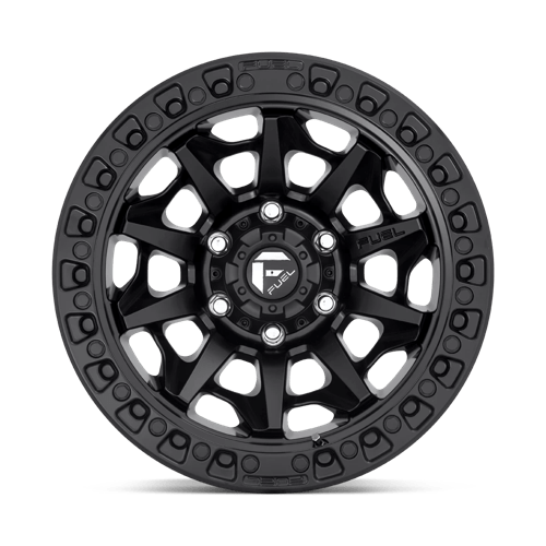 17x9 fuel off-road d694 covert matte black wheel 6x5.5 bolt pattern 12mm offset