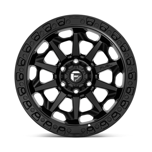 17x8 5 fuel off-road d694 covert matte black wheel 6x5.5 bolt pattern 0mm offset