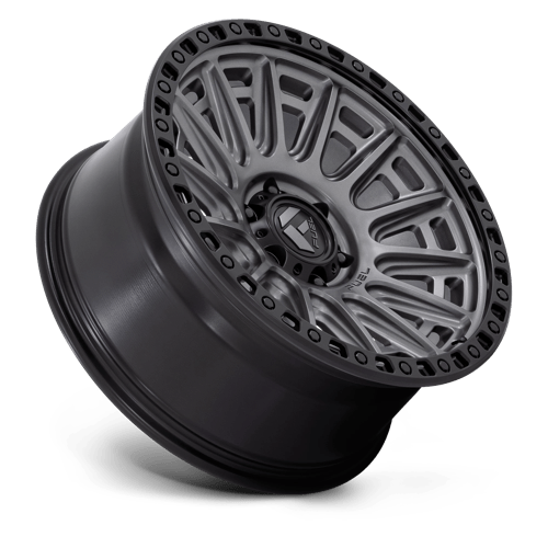 20x9 fuel off-road d835 cycle matte gunmetal w black ring wheel 6x5.5 bolt pattern 1mm offset