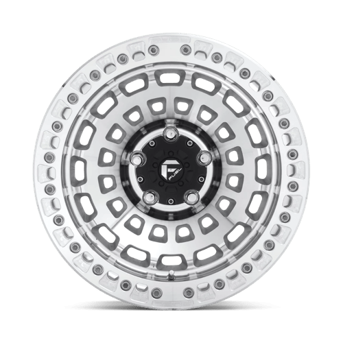 17x9 fuel off-road d102 zephyr gloss machined beadlock wheel 6x5.5 bolt pattern 15mm offset