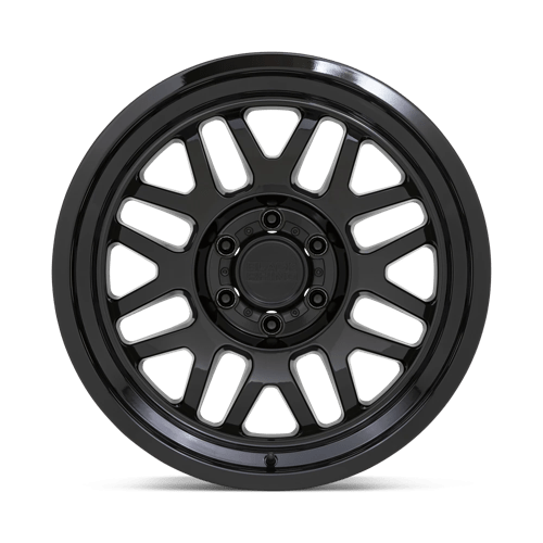 18x9 5 black rhino hard alloys dlt delta gloss black wheel 6x5.5 bolt pattern 12mm offset