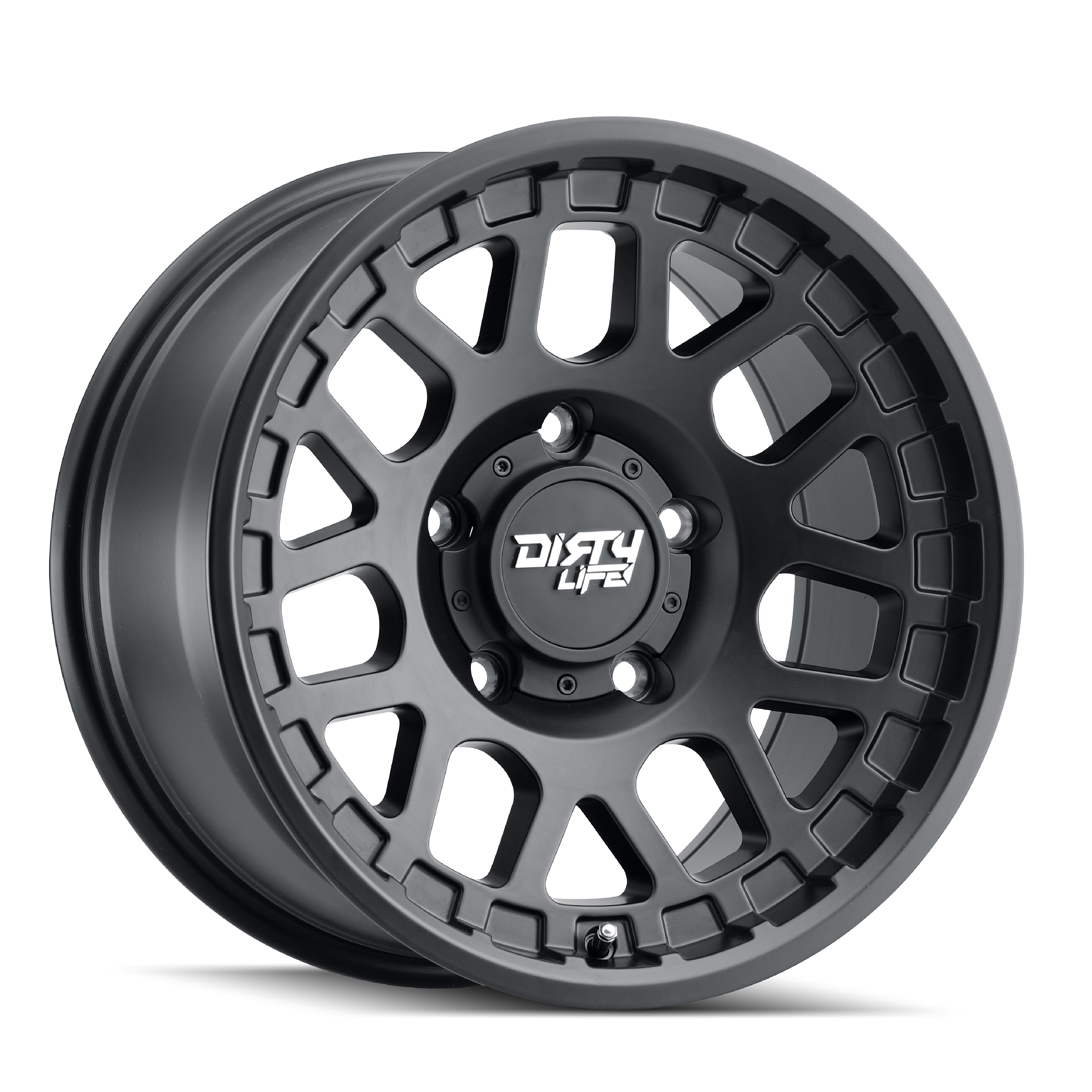 17x9 dirty life mesa matte black wheel 6x5.5 bolt pattern 0mm offset