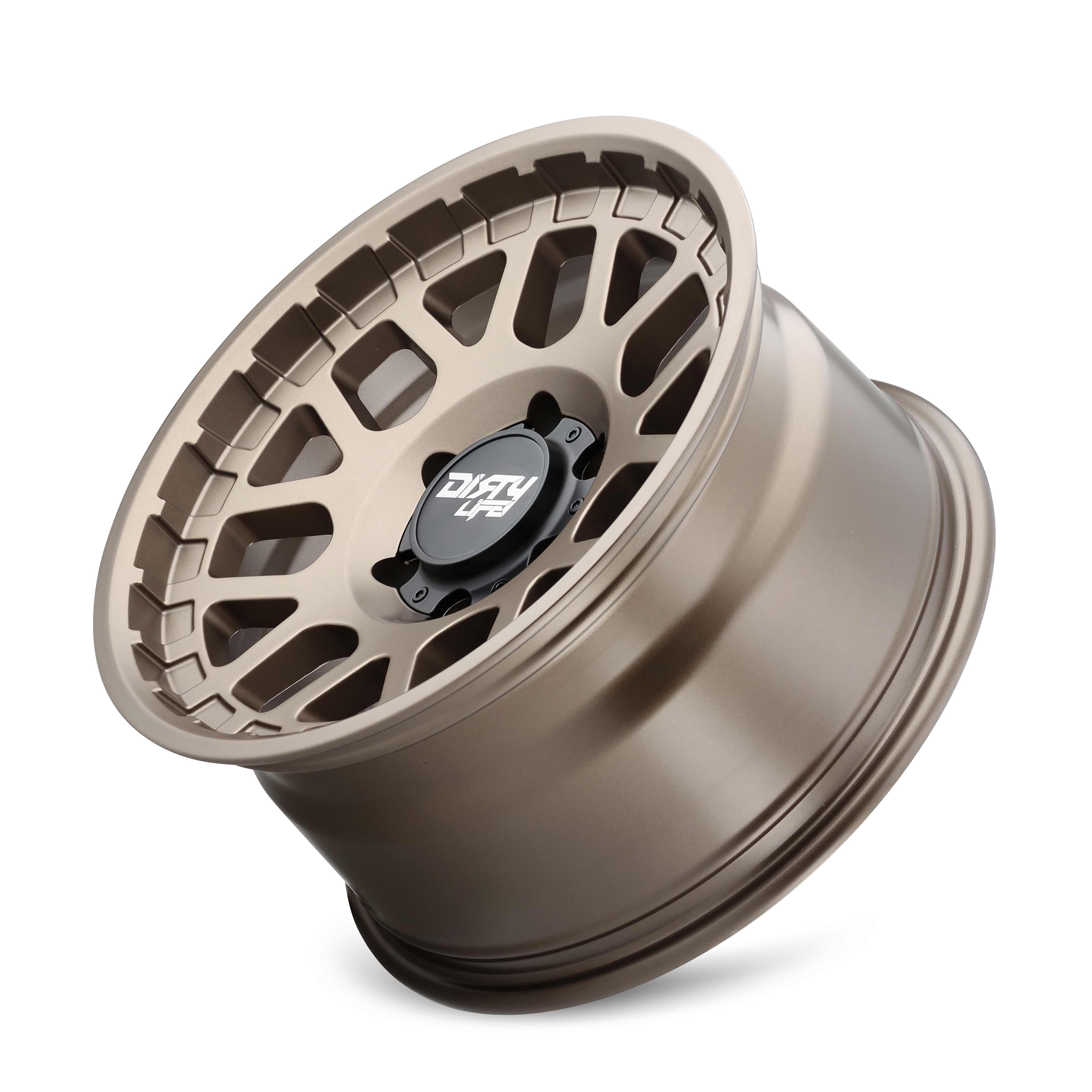 17x9 dirty life mesa satin dark bronze wheel 6x5.5 bolt pattern 12mm offset