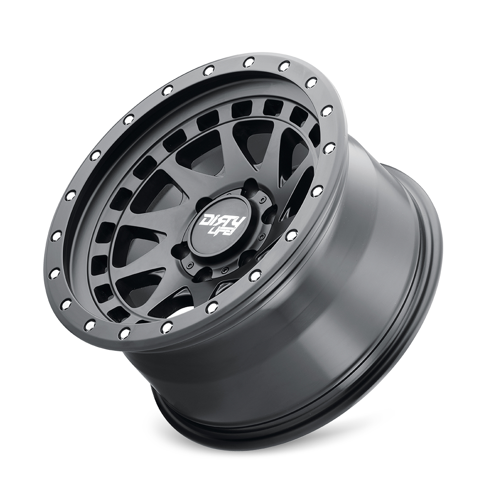 17x9 dirty life enigma pro satin black wheel 6x5.5 bolt pattern 12mm offset