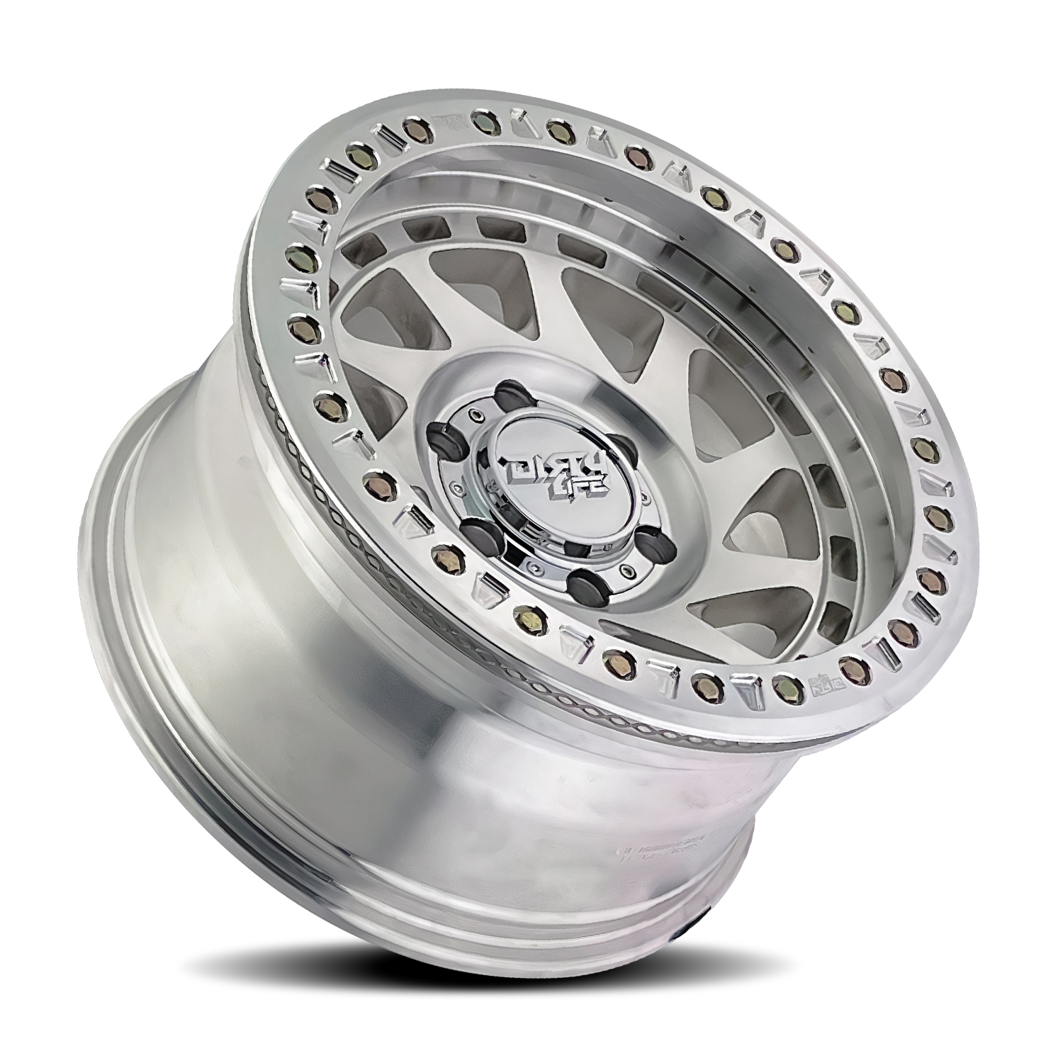 17x9 dirty life enigma race machined wheel 6x5.5 bolt pattern 12mm offset