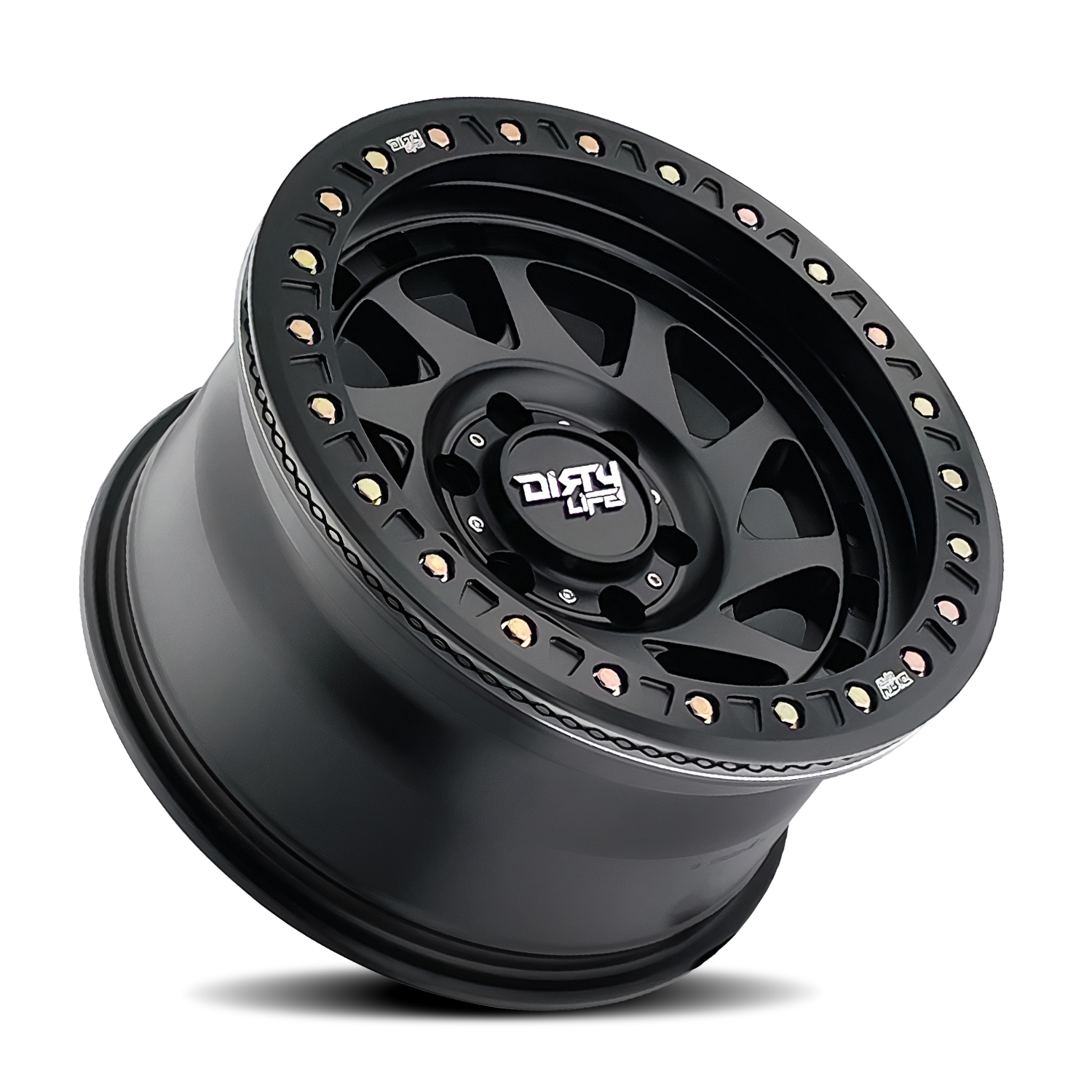 17x9 dirty life enigma race matte black wheel 6x5.5 bolt pattern 38mm offset