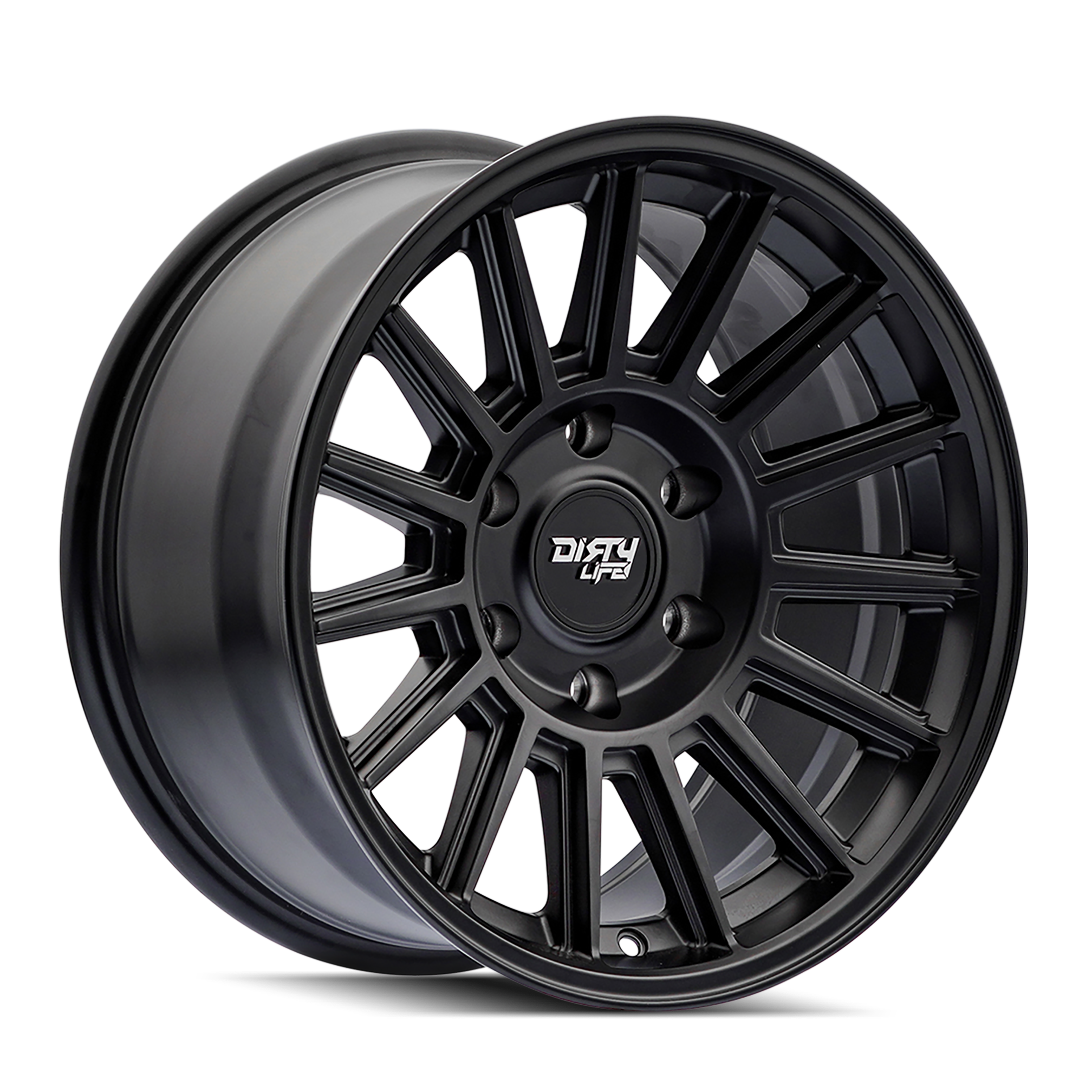 17x8 5 dirty life journey satin black wheel 6x5.5 bolt pattern 0mm offset