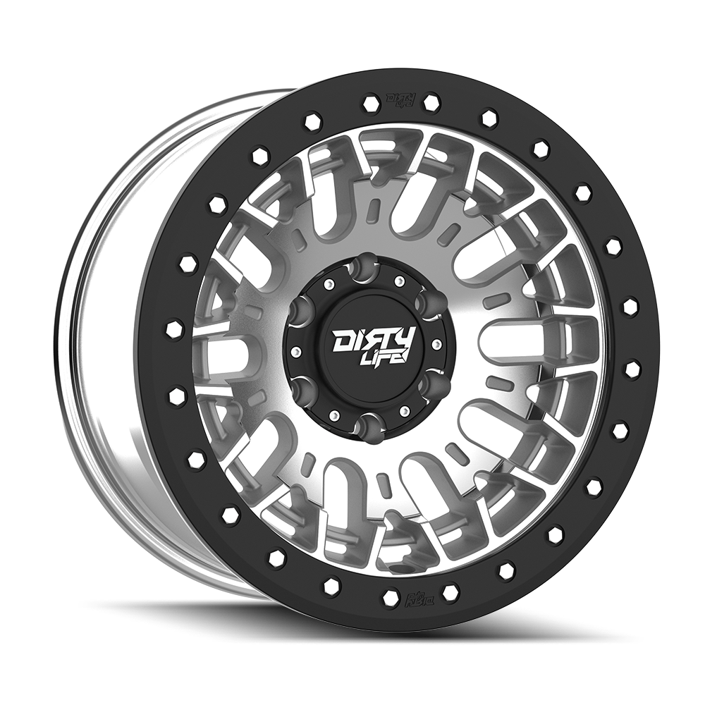 17x9 dirty life dt 3 machined wheel 6x5.5 bolt pattern 12mm offset