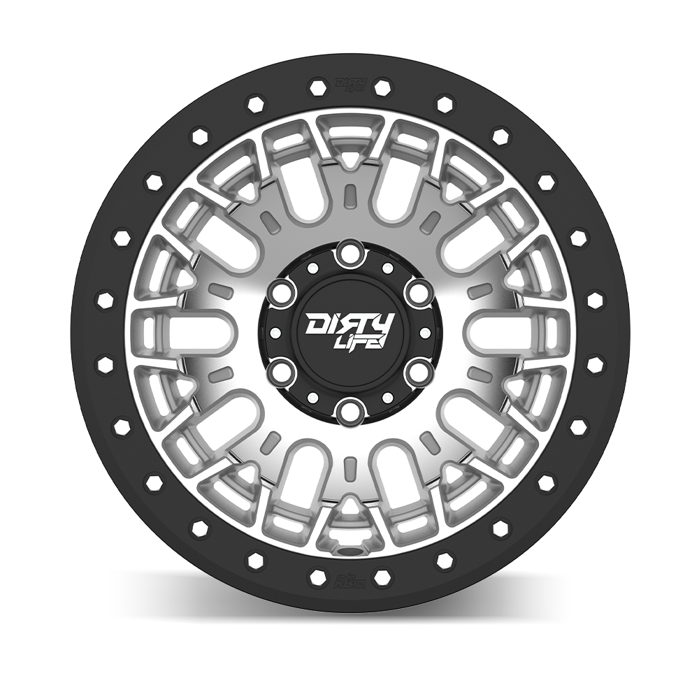 17x9 dirty life dt 3 machined wheel 6x5.5 bolt pattern 12mm offset