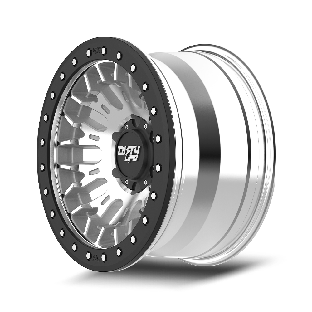 17x9 dirty life dt 3 machined wheel 6x5.5 bolt pattern 12mm offset