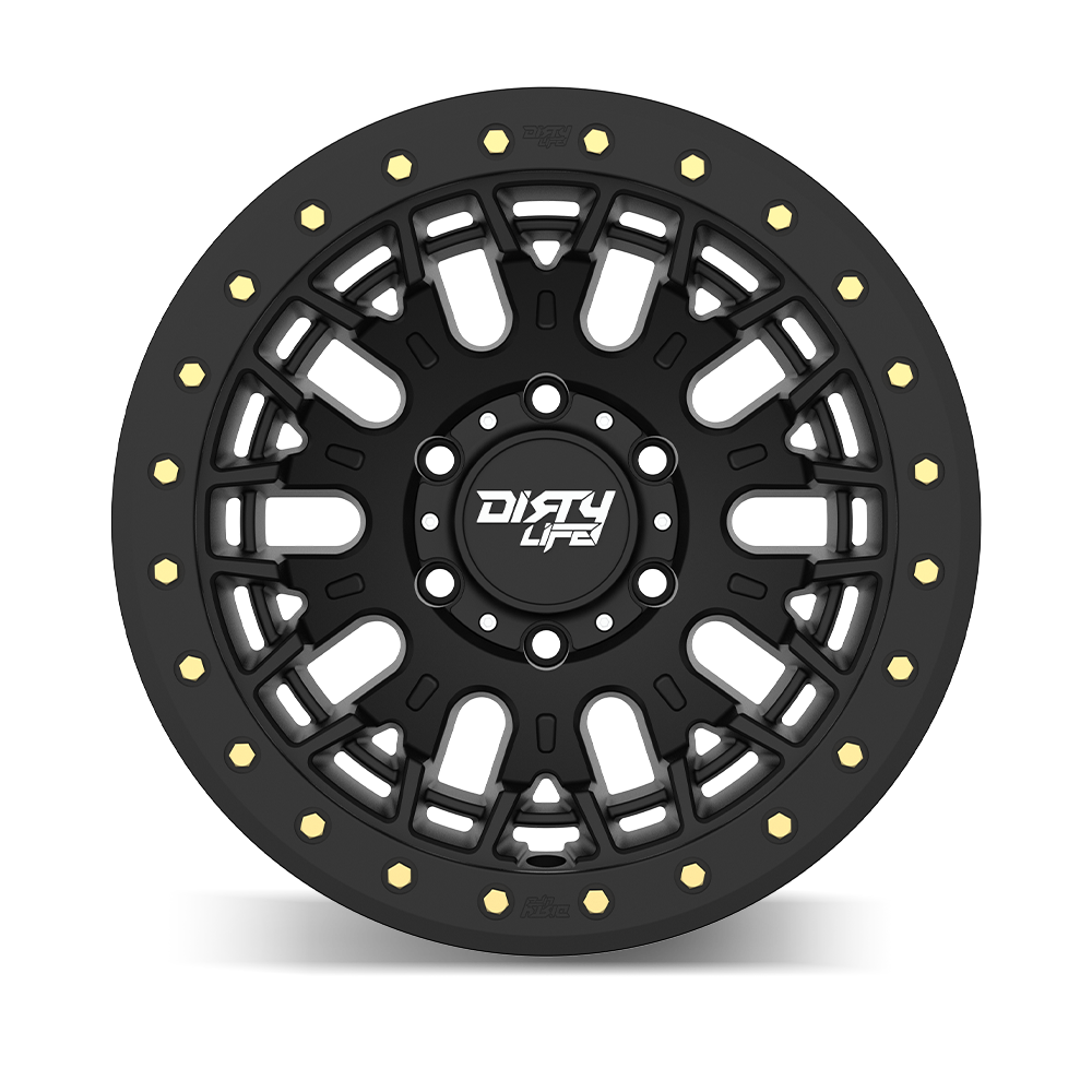 17x9 dirty life dt 3 satin black wheel 6x5.5 bolt pattern 12mm offset