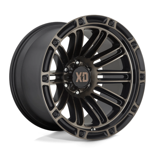 20x10 xd wheels xd846 double deuce satin black w dark tint wheel 6x5.5 bolt pattern 18mm offset