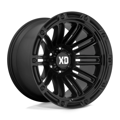 20x10 xd wheels xd846 double deuce satin black wheel 6x5.5 bolt pattern 18mm offset
