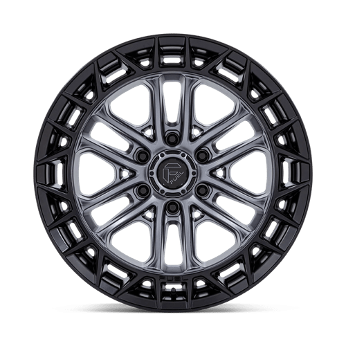 20x9 fuel off-road fc874 celsius matte gunmetal w m blk lip wheel 6x5.5 bolt pattern 20mm offset
