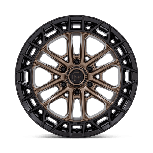 20x10 fuel off-road fc874 celsius matte bronze w m blk lip wheel 6x5.5 bolt pattern 18mm offset