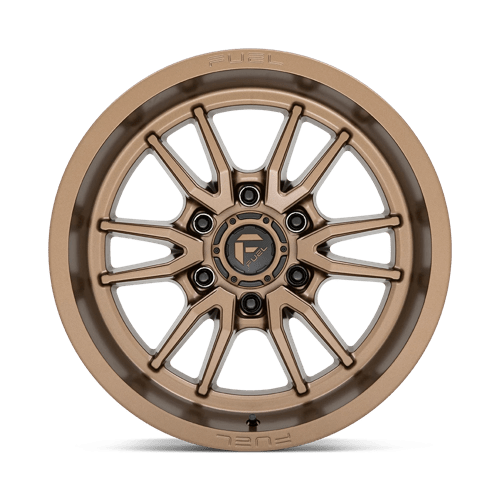 17x9 fuel off-road d788 clash bronze wheel 6x5.5 bolt pattern 12mm offset