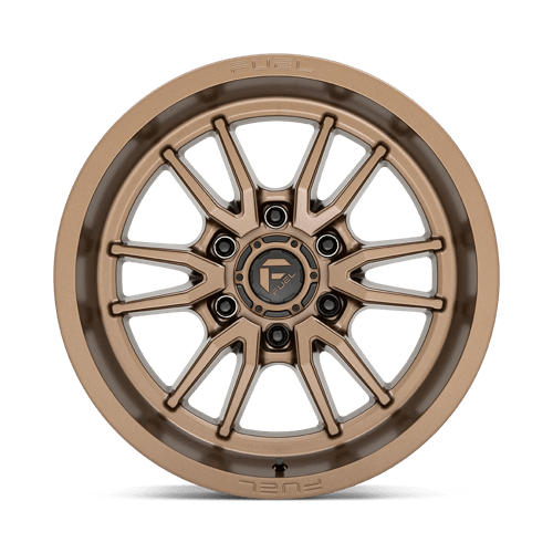 18x9 fuel off-road d788 clash bronze wheel 6x5.5 bolt pattern 1mm offset