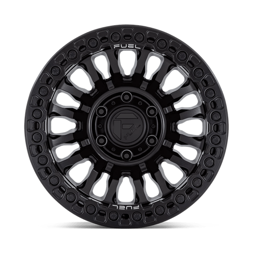 17x9 fuel off-road fc125 rincon blackout beadlock wheel 6x5.5 bolt pattern 38mm offset