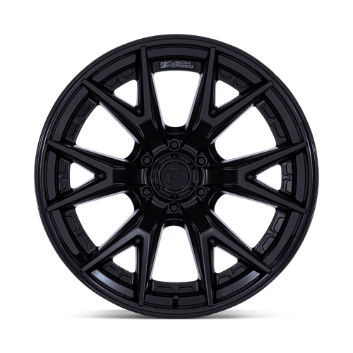22x12 fuel off-road fc402 catalyst matte black w gloss black lip wheel 6x5.5 bolt pattern 44mm offset