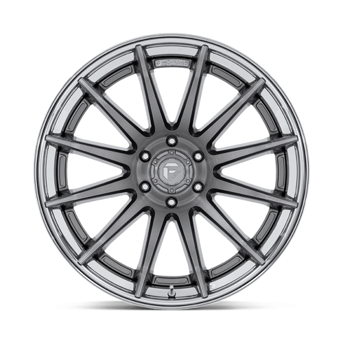 22x10 fuel off-road fc403 burn platinum w chrome lip wheel 6x5.5 bolt pattern 18mm offset