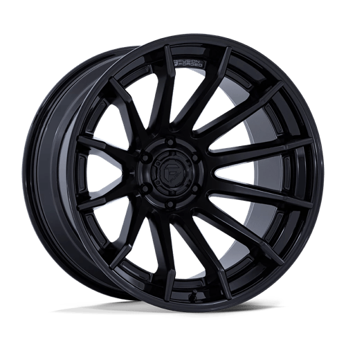 20x10 fuel off-road fc403 burn matte black w gloss black lip wheel 6x5.5 bolt pattern 18mm offset