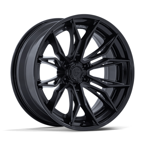 20x9 fuel off-road fc404 mutiny matte black w gloss black lip wheel 6x5.5 bolt pattern 20mm offset