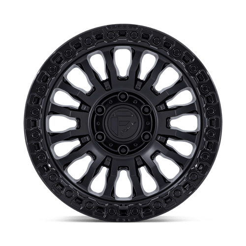 20x9 fuel off-road fc857 rincon matte black w gloss black lip wheel 6x5.5 bolt pattern 20mm offset