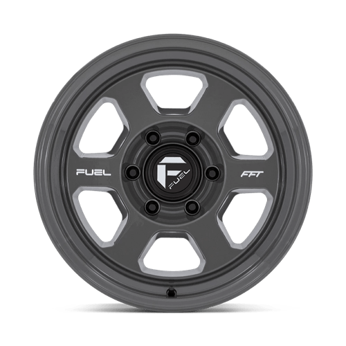 18x8 5 fuel off-road fc860 hype battleship gray wheel 6x5.5 bolt pattern 10mm offset