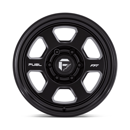 17x8 5 fuel off-road fc860 hype matte black wheel 6x5.5 bolt pattern 10mm offset
