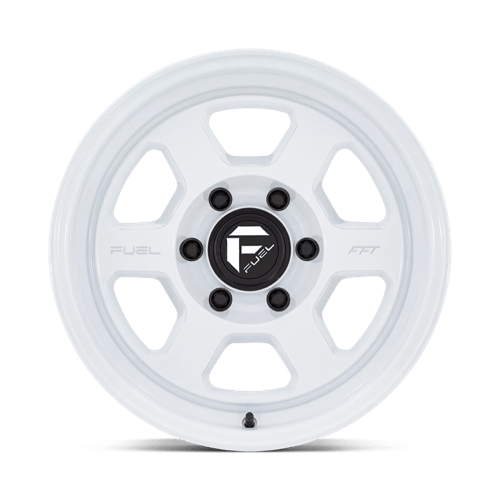 18x8 5 fuel off-road fc860 hype gloss white wheel 6x5.5 bolt pattern 10mm offset