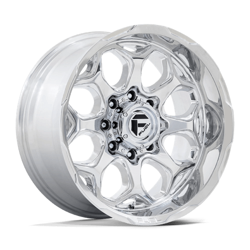 20x10 fuel off-road fc862 scepter polished milled wheel 6x5.5 bolt pattern 18mm offset