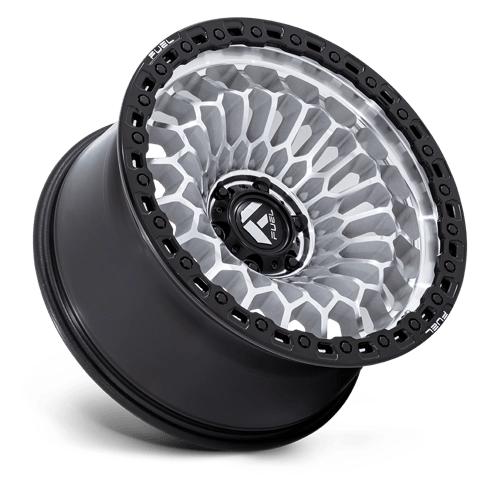 20x10 fuel off-road fc870 sinister machined w m blk lip wheel 6x5.5 bolt pattern 18mm offset