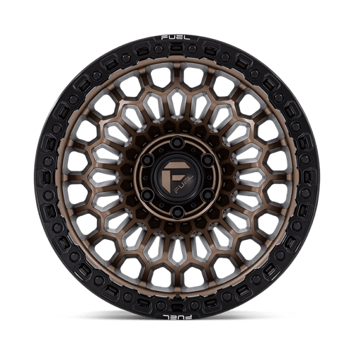 20x10 fuel off-road fc870 sinister matte bronze w m blk lip wheel 6x5.5 bolt pattern 18mm offset