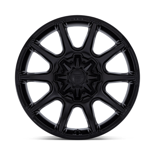 22x10 fuel off-road fc880 super c matte black wheel 6x5.5 bolt pattern 18mm offset