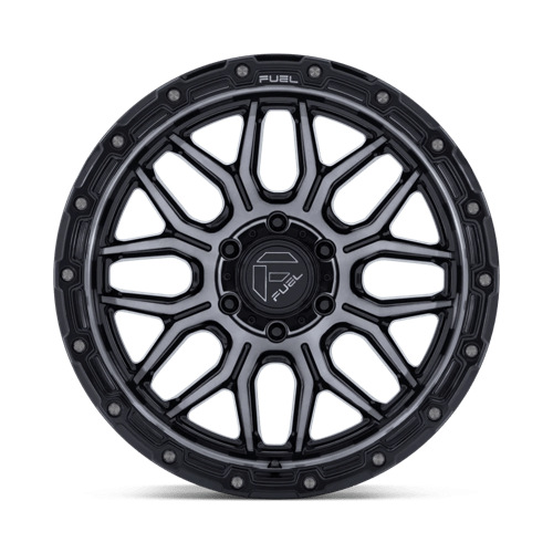 20x9 fuel off-road fc881 surge gloss black machined w gtcc wheel 6x5.5 bolt pattern 20mm offset